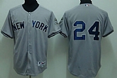 New York Yankees #24 Can grey Jerseys,baseball caps,new era cap wholesale,wholesale hats