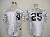 New York Yankees #25 Teixeira white with GMS patch Jerseys,baseball caps,new era cap wholesale,wholesale hats