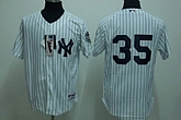 New York Yankees #35 Mike Mussina White Jerseys,baseball caps,new era cap wholesale,wholesale hats