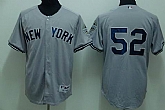 New York Yankees #52 C.C. Sabathia grey Jerseys,baseball caps,new era cap wholesale,wholesale hats