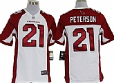 Nike Arizona Cardinals #21 Patrick Peterson White Game Jerseys,baseball caps,new era cap wholesale,wholesale hats