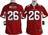 Nike Arizona Cardinals #26 Chris Wells Red Game Jerseys,baseball caps,new era cap wholesale,wholesale hats