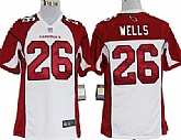 Nike Arizona Cardinals #26 Chris Wells White Game Jerseys,baseball caps,new era cap wholesale,wholesale hats