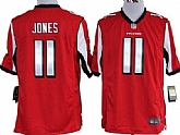 Nike Atlanta Falcons #11 Julio Jones Red Game Jerseys,baseball caps,new era cap wholesale,wholesale hats