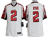 Nike Atlanta Falcons #2 Matt Ryan White Game Jerseys,baseball caps,new era cap wholesale,wholesale hats