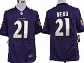Nike Baltimore Ravens #21 Lardarius Webb Purple Game Jerseys,baseball caps,new era cap wholesale,wholesale hats