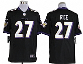Nike Baltimore Ravens #27 Ray Rice Black Game Jerseys,baseball caps,new era cap wholesale,wholesale hats