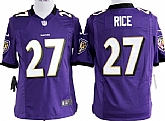 Nike Baltimore Ravens #27 Ray Rice Game Purple Jerseys,baseball caps,new era cap wholesale,wholesale hats