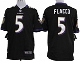 Nike Baltimore Ravens #5 Joe Flacco Black Game Jerseys,baseball caps,new era cap wholesale,wholesale hats