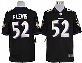 Nike Baltimore Ravens #52 Ray Lewis Black Game Jerseys,baseball caps,new era cap wholesale,wholesale hats