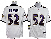 Nike Baltimore Ravens #52 Ray Lewis Game White Jerseys,baseball caps,new era cap wholesale,wholesale hats