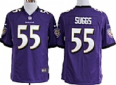 Nike Baltimore Ravens #55 Terrell Suggs Game Purple Jerseys,baseball caps,new era cap wholesale,wholesale hats