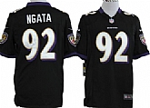Nike Baltimore Ravens #92 Haloti Ngata Black Game Jerseys,baseball caps,new era cap wholesale,wholesale hats
