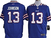 Nike Buffalo Bills #13 Steve Johnson Light Blue Game Jerseys,baseball caps,new era cap wholesale,wholesale hats