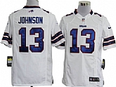 Nike Buffalo Bills #13 Steve Johnson White Game Jerseys,baseball caps,new era cap wholesale,wholesale hats