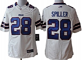 Nike Buffalo Bills #28 C.J. Spiller White Game Jerseys,baseball caps,new era cap wholesale,wholesale hats