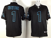 Nike Carolina Panthers #1 Cam Newton Lights Out Black Game Jerseys,baseball caps,new era cap wholesale,wholesale hats