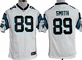 Nike Carolina Panthers #89 Steve Smith White Game Jerseys,baseball caps,new era cap wholesale,wholesale hats