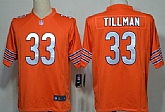 Nike Chicago Bears #33 Charles Tillman Orange Game Jerseys,baseball caps,new era cap wholesale,wholesale hats