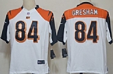 Nike Cincinnati Bengals #84 Jermaine Gresham White Game Jerseys,baseball caps,new era cap wholesale,wholesale hats