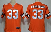 Nike Cleveland Browns #33 Trent Richardson Game Orange Jerseys,baseball caps,new era cap wholesale,wholesale hats