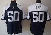 Nike Dallas Cowboys #50 Sean Lee Blue Thanksgiving Game Jerseys,baseball caps,new era cap wholesale,wholesale hats