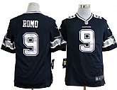 Nike Dallas Cowboys #9 Tony Romo Game Blue Jerseys,baseball caps,new era cap wholesale,wholesale hats