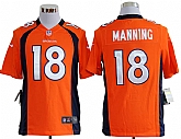 Nike Denver Broncos #18 MANNING Orange Jerseys,baseball caps,new era cap wholesale,wholesale hats