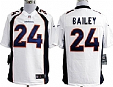 Nike Denver Broncos #24 Champ Bailey Game White Jerseys,baseball caps,new era cap wholesale,wholesale hats