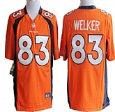 Nike Denver Broncos #83 Wes Welker Orange Game Jerseys,baseball caps,new era cap wholesale,wholesale hats