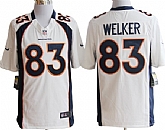 Nike Denver Broncos #83 Wes Welker White Game Jerseys,baseball caps,new era cap wholesale,wholesale hats