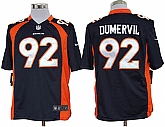 Nike Denver Broncos #92 Elvis Dumervil Blue Game Jerseys,baseball caps,new era cap wholesale,wholesale hats