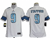 Nike Detroit Lions #9 Matthew Stafford Game White Jerseys,baseball caps,new era cap wholesale,wholesale hats