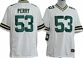 Nike Green Bay Packers #53 Nick Perry White Game Jerseys,baseball caps,new era cap wholesale,wholesale hats
