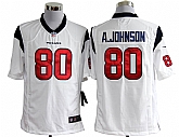 Nike Houston Texans #80 Andre Johnson Game White Jerseys,baseball caps,new era cap wholesale,wholesale hats