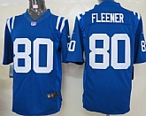 Nike Indianapolis Colts #80 Coby Fleener Blue Game Jerseys,baseball caps,new era cap wholesale,wholesale hats