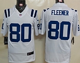 Nike Indianapolis Colts #80 Coby Fleener White Game Jerseys,baseball caps,new era cap wholesale,wholesale hats
