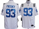 Nike Indianapolis Colts #93 Dwight Freeney White Game Jerseys,baseball caps,new era cap wholesale,wholesale hats