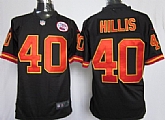 Nike Kansas City Chiefs #40 Peyton Hillis Black Game Jerseys,baseball caps,new era cap wholesale,wholesale hats
