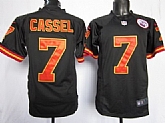 Nike Kansas City Chiefs #7 Matt Cassel Black Game Jerseys,baseball caps,new era cap wholesale,wholesale hats