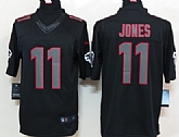 Nike Limited Atlanta Falcons #11 Julio Jones Black Impact Jerseys,baseball caps,new era cap wholesale,wholesale hats