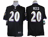 Nike Limited Baltimore Ravens #20 Rd Reed Black Jerseys,baseball caps,new era cap wholesale,wholesale hats