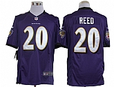 Nike Limited Baltimore Ravens #20 Rd Reed Purple Jerseys,baseball caps,new era cap wholesale,wholesale hats