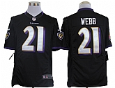Nike Limited Baltimore Ravens #21 Lardarius Webb Black Jerseys,baseball caps,new era cap wholesale,wholesale hats