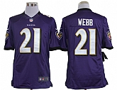 Nike Limited Baltimore Ravens #21 Lardarius Webb Purple Jerseys,baseball caps,new era cap wholesale,wholesale hats
