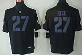 Nike Limited Baltimore Ravens #27 Ray Rice Black Impact Jerseys,baseball caps,new era cap wholesale,wholesale hats