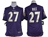 Nike Limited Baltimore Ravens #27 Ray Rice Purple Jerseys,baseball caps,new era cap wholesale,wholesale hats
