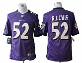 Nike Limited Baltimore Ravens #52 Ray Lewis Purple Jerseys,baseball caps,new era cap wholesale,wholesale hats