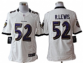 Nike Limited Baltimore Ravens #52 Ray Lewis White Jerseys,baseball caps,new era cap wholesale,wholesale hats