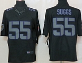 Nike Limited Baltimore Ravens #55 Terrell Suggs Black Impact Jerseys,baseball caps,new era cap wholesale,wholesale hats